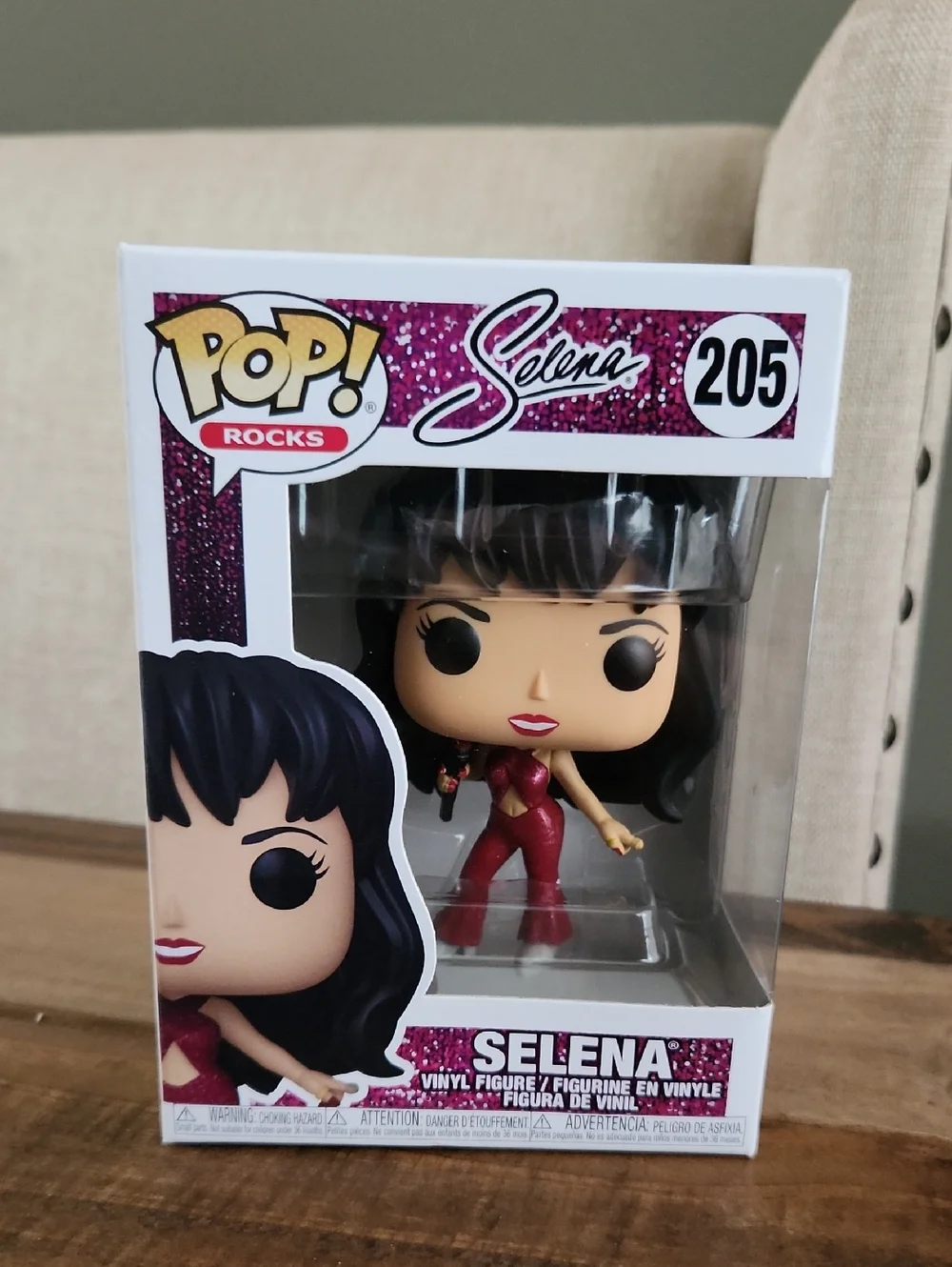 Funko Selena Pop! Rocks Vinyl Figure - Glitter PURPLE Outfit UNOPEN - Picture 1 of 7